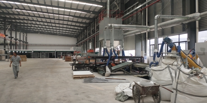 廠房一（yī）角